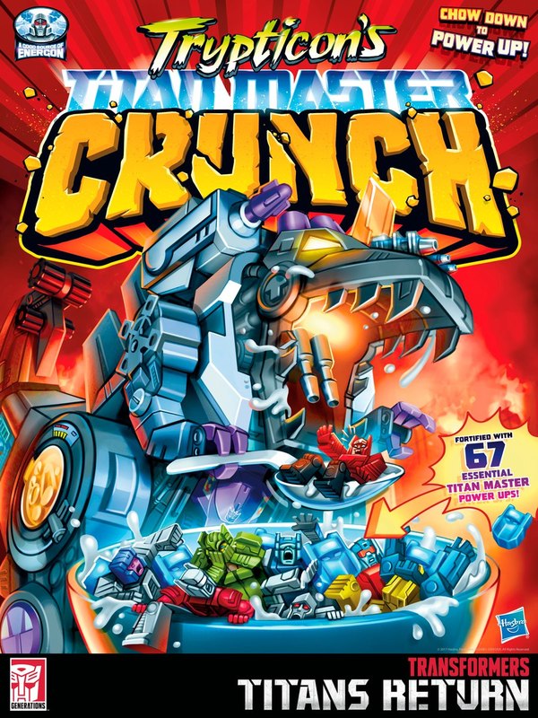 SDCC 2017   Trypticon Cereal Box Poster Reveals New Titan Masters Headmaster Arcee Confirmed  (2 of 2)